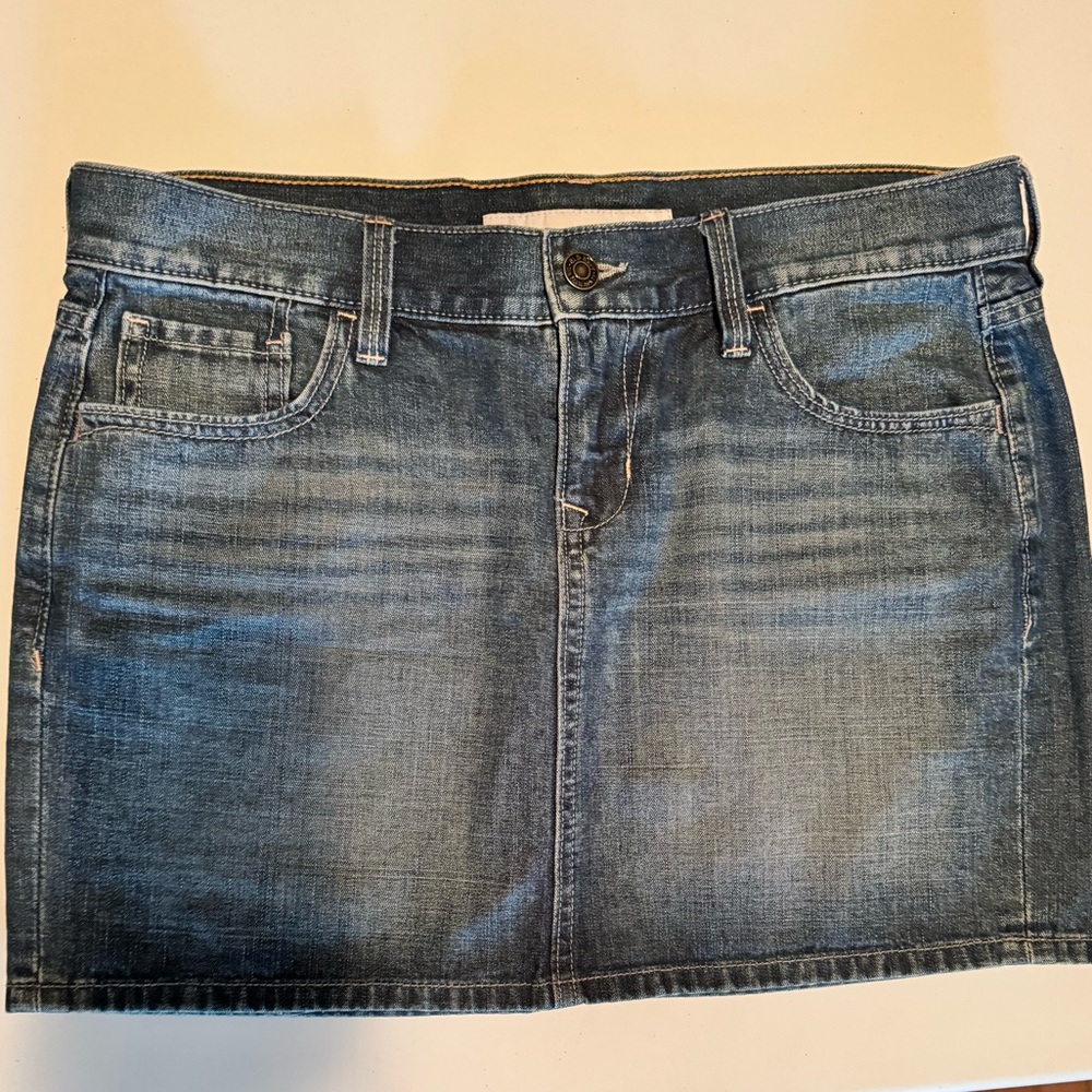 Old Navy Blue Denim Mini Skirt